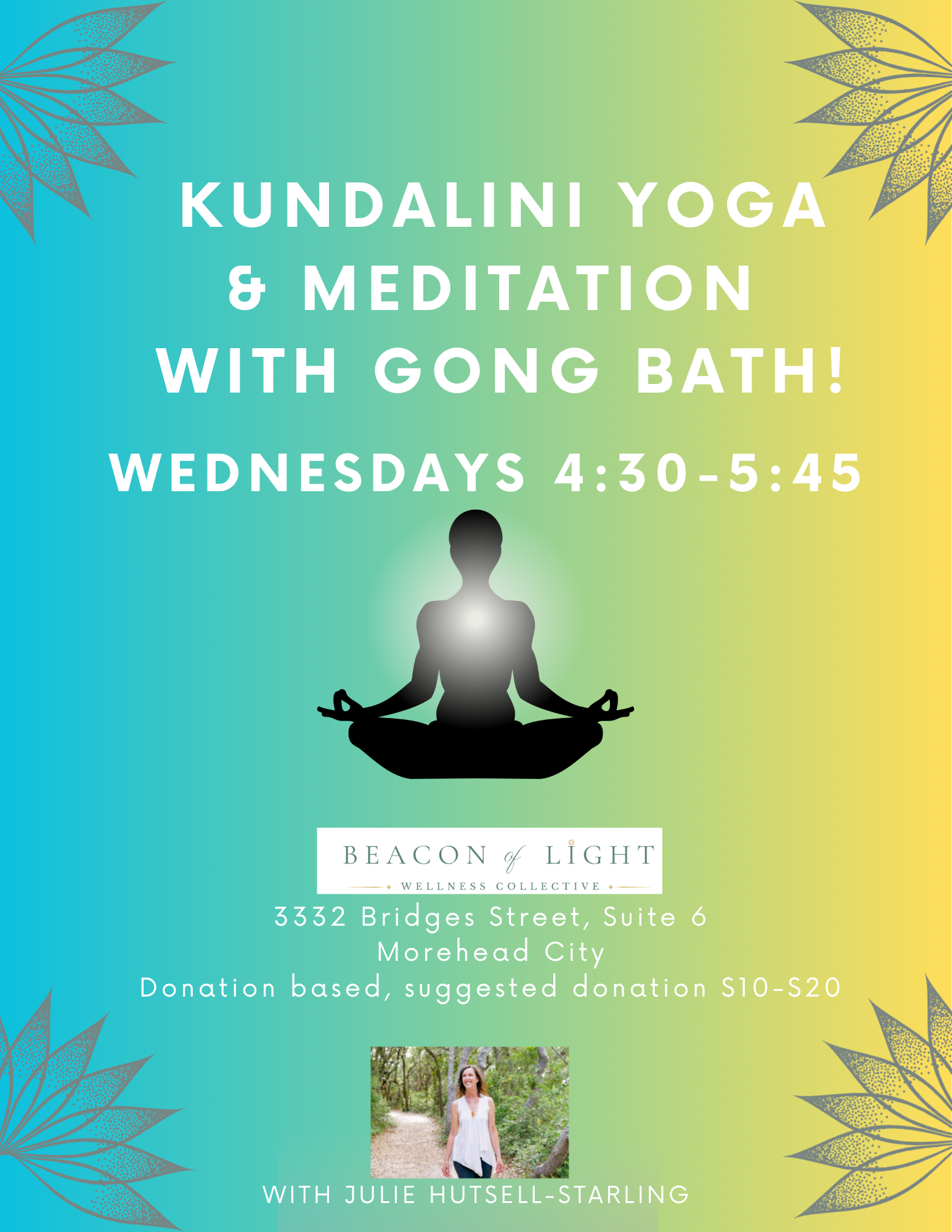 BOLWC Kundalini Yoga flyer (Real Estate Flyer)